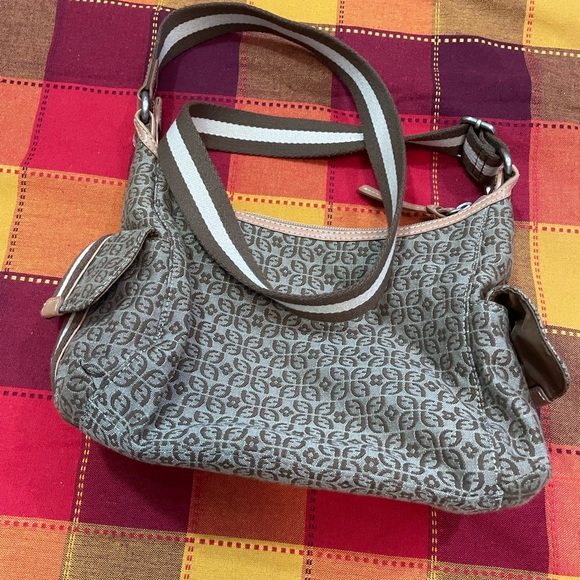 Fossil canvas Crossbody Bag - Picture 1 of 11